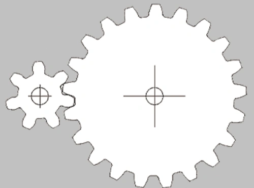Double reduction gear