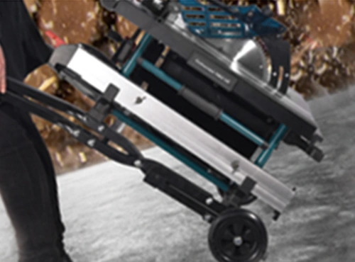 Foldable stand with wheel, easy for carrying machine